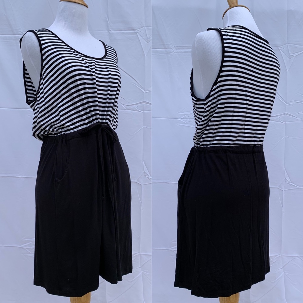 Black and White Dress